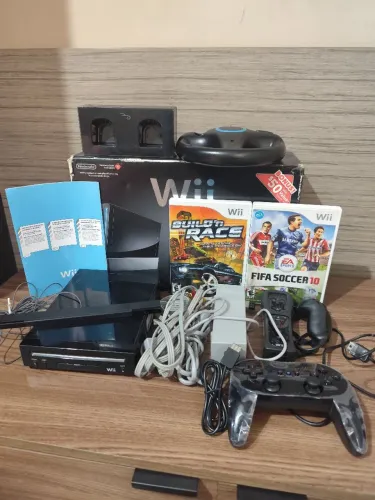 Nintendo wi completo com caixa