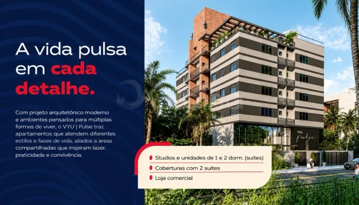 Apartamento de 56 m² com 2 quartos sendo 1 suíte em Coqueiros