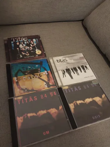 Lote CDs dos Titãs
