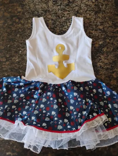 Fantasia Infantil de Marinheira