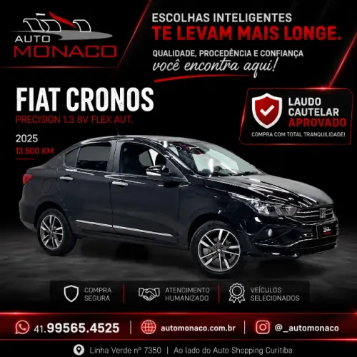 Fiat Cronos Precision 1.3 16V Flex Aut. 2025