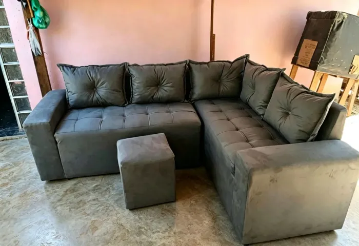 Sofás De Canto NOVO a pronta entrega