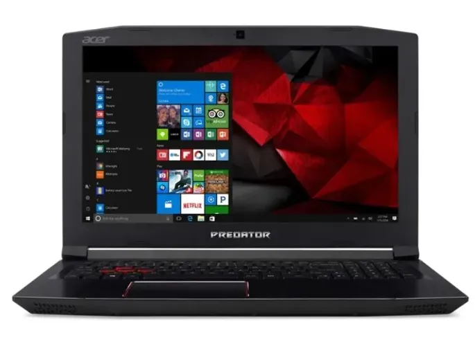 Notebook USADO Acer Predator Helios 300 Intel Core i7 7700 GTX 1060 15,6" 16GB RAM HD 500