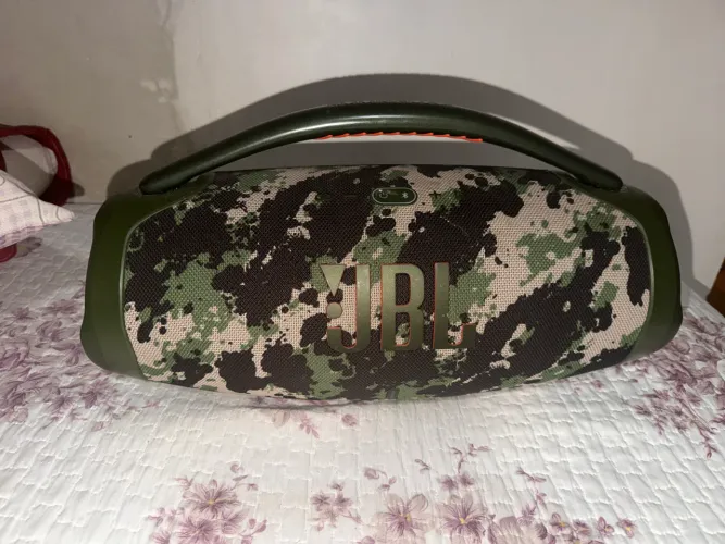 Caixa de som Boombox 3 JBL Bluetooth