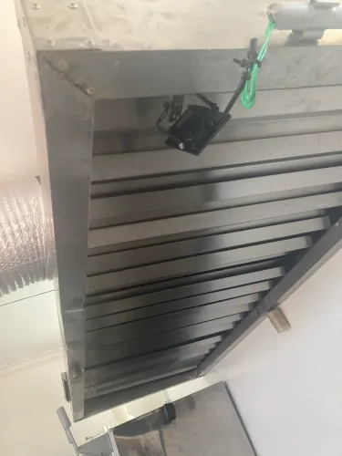 Coifa Inox Industrial com Filtro Inercial 80x220