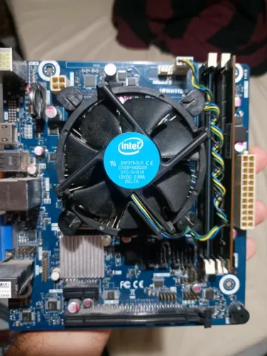 Kit placa + i3 6100 + 4gb de ram