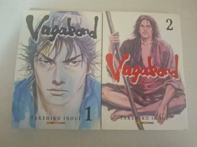 Vagabond mangá volume 1 e 2 em ótimo estado