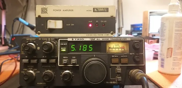 RADIO KENWOOD TR9500 MAIS LINEAR KYODO 70W JAPAN, PERFEITOS, LEIA!