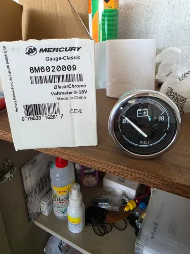 Voltímetro motor Mercury 60 HP 2024