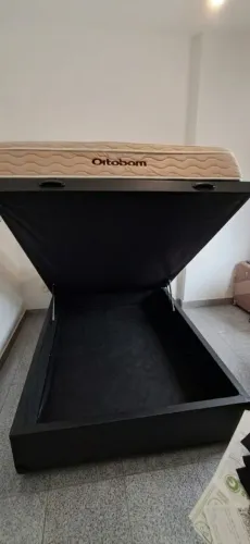 Colchão de casal + Box baú