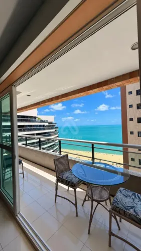 Apto Luxo 03 suites - Vista mar (porteira fechada)