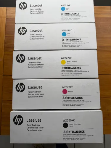Toner colorido original Hp W 2020x