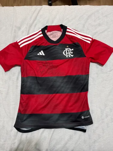 Camiseta Flamengo 23/24 Assinada pelo ZICO