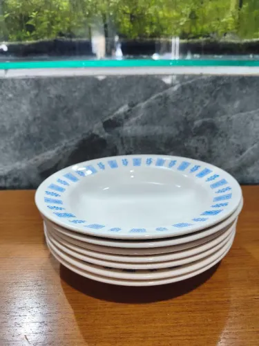 Pratos Porcelana Oxford década 70