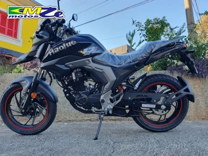 Haojue DL 160 2027 Preta Zero km