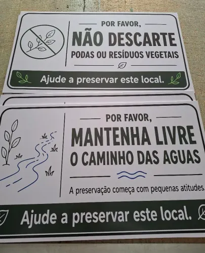 Placas informativas - Soul Art