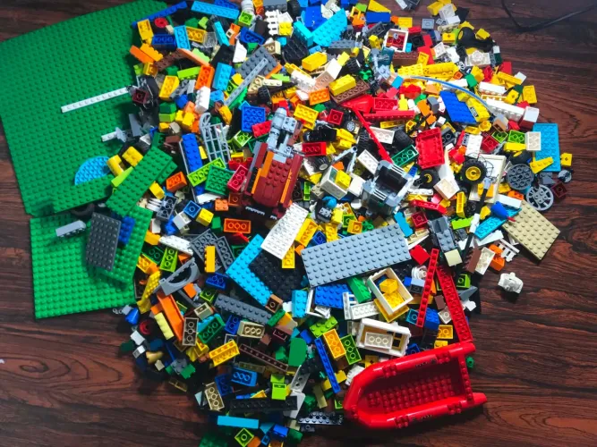 Lote Peças Variadas Lego 