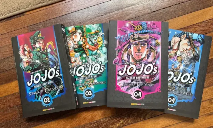 Mangás Jojo's Bizarre Adventure (Parte 2 e 3)