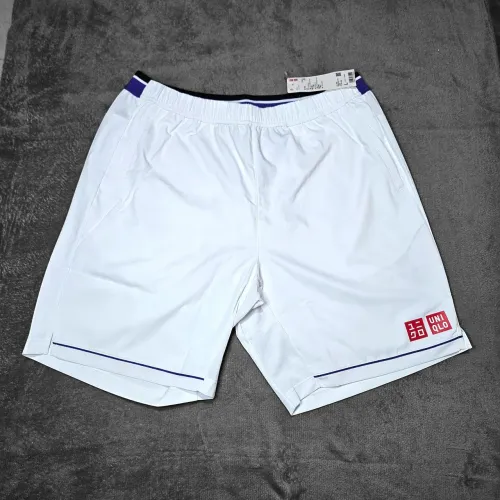Short uniqlo Roger Federer branco usopen