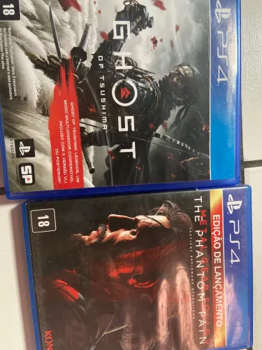 Jogo Ghost e Metal Gear ps4