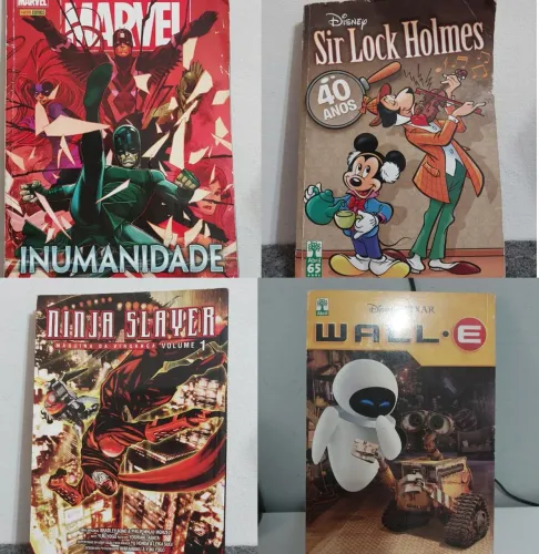 Conjunto de Mangás, Quadrinhos e HQ's Loose