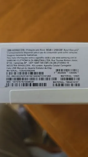 Celular Samsung A55 5 G novo na caixa