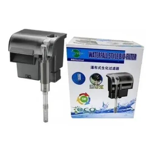 Filtro hangon externo para aquário de ate 200 litros alta capacidade
