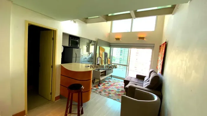Flat duplex para locação em Moema | The Blue Loft | 1 suíte | Excelente localização