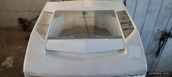 Máquina de lavar Brastemp eletrônica 8kg