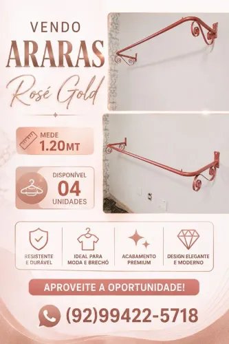 Arara rosé gold