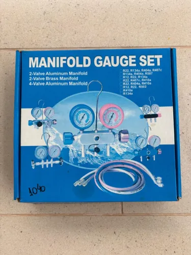 Kit Manifold para Refrigeração com Mangueiras