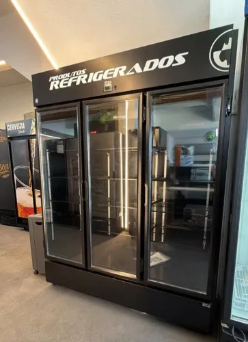 ac refrigerador 3 porta total black 0 a 7 graus