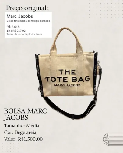 Bolsa Marc Jacobs 