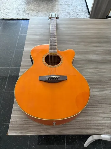 Violão elétrico corda de aço Yamaha CPX600 (indonésia)