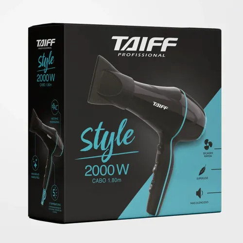Secador Taiff 220v 2000W novo