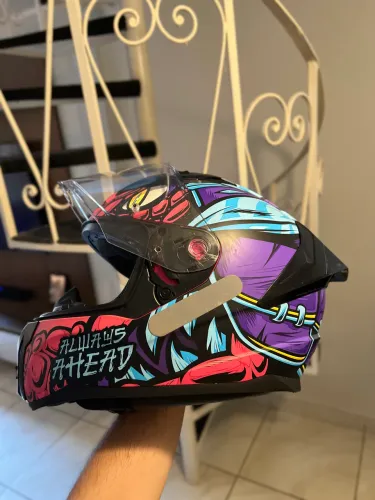 Capacete LS2 Vigo Drillox tamanho 60