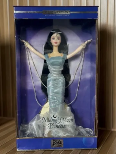 boneca mattel barbie celestial series midnight moon princess de 2000 - vintage rara