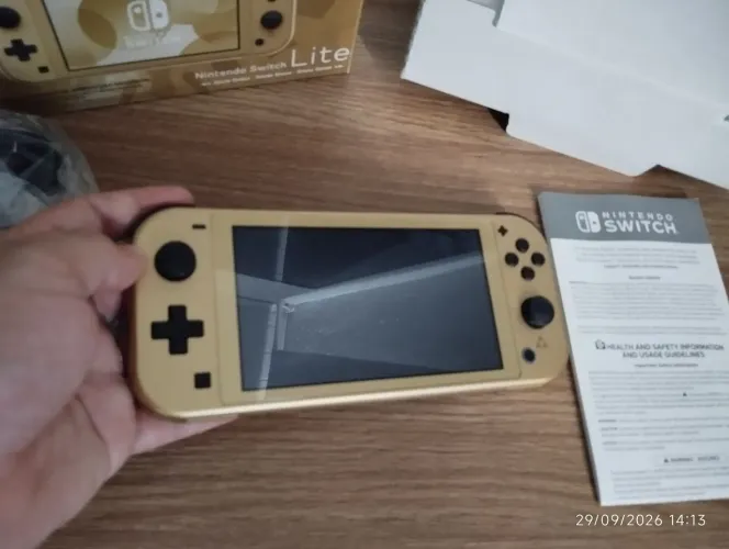 Nintendo switch lite hyrule, edição especial