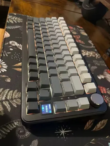 Teclado Novo Ajazz X85 PRO (cinza)
