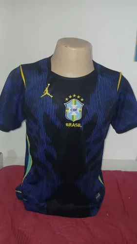 Camisa azul Nike Brasil jordan Seleção Brasileira 2026 Somente essa tamanho G
