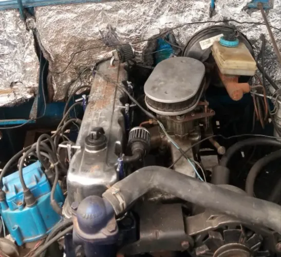 Motor opala 6 cc + caixa clark 260f com redução willys