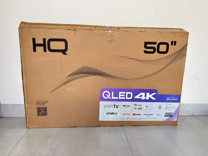 Tv 50 Smart nova 4k Qled - Passo Cartão