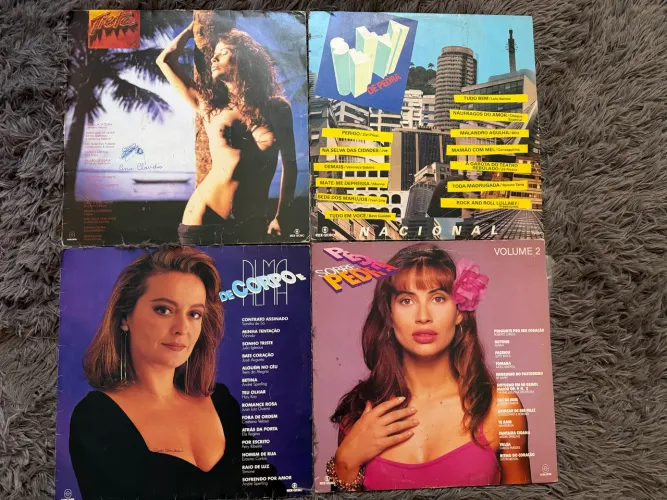 Lote de vinil de novelas