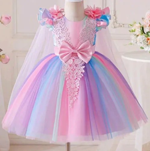 Vestido festa infantil