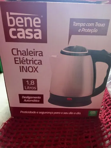 Vendo uma chaleira elétrica Inox