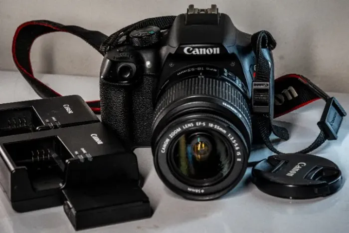 Kit Canon T6 COMPLETO  Câmera + Lente + 2 Carregadores Originais + Acessórios | Pronto pa