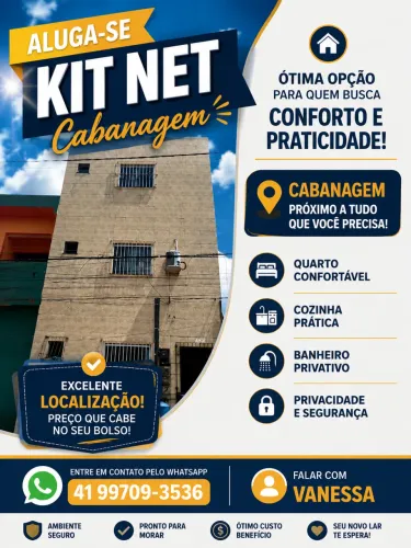 ? KITNETS PARA ALUGAR - BELÉM/PA