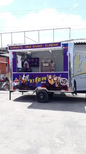 Trailer sorvetes food