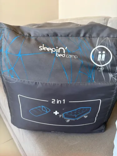 Colchão de Casal 2 em 1 Quechua Sleepin' Bed Camp 140 - Pouco Uso