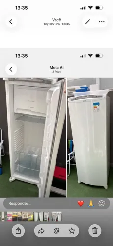 Vendo geladeira Cônsul